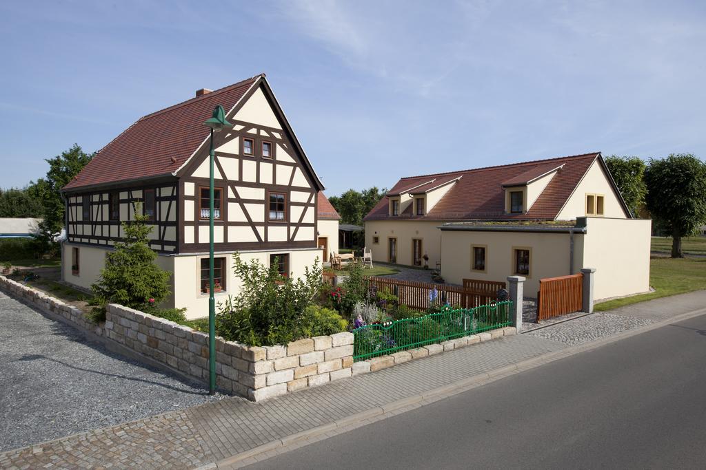Pension Alte Schmiede Zabeltitz Luaran gambar